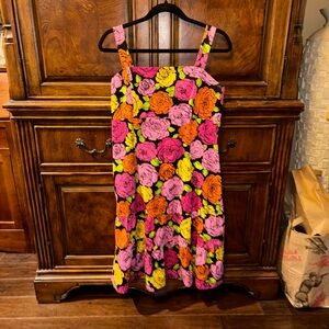 Karin Stevens Multicolor Floral Dress